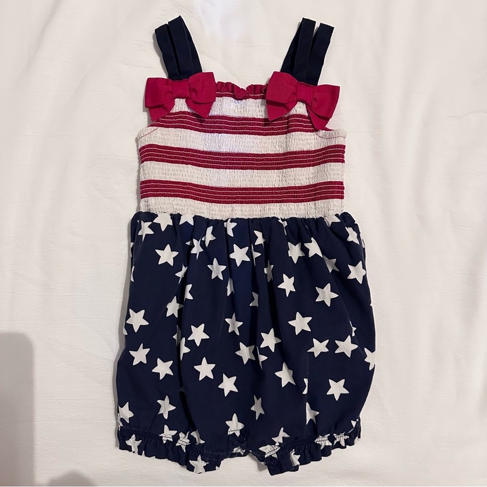 Baby Girl Fourth of July Outfit